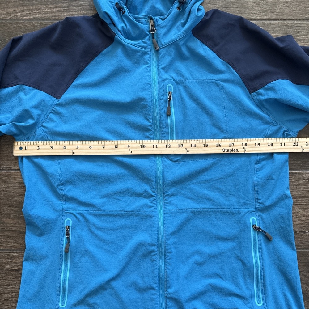 Outdoor Research Ferrosi Jacket Women XL Blue Lightweight Softshell Hooded - Picture 5 of 10